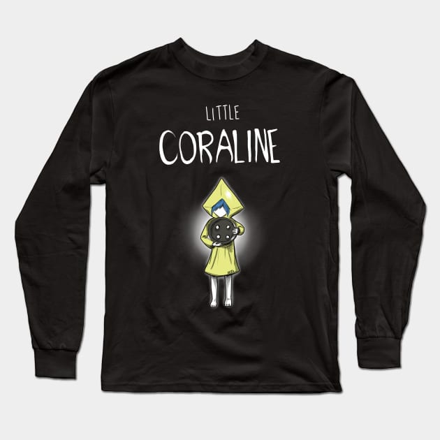 Little Coraline Long Sleeve T-Shirt by Bat13SJx